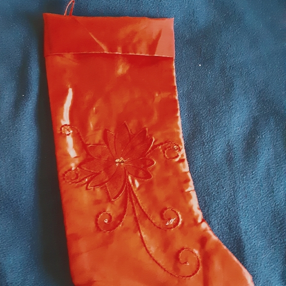 Red Christmas Stocking - Picture 1 of 4